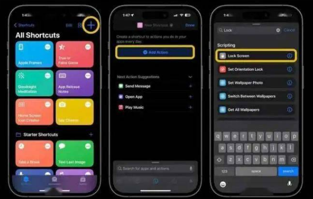 安庆苹果14锁屏维修店分享iPhone14升级iOS16.4后如何创建锁屏快捷方式 
