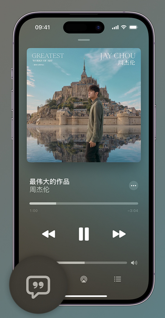 安庆iphone维修分享如何在iPhone上使用Apple Music全新唱歌功能 