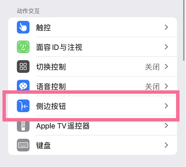 安庆苹果14维修店分享iPhone14 Plus侧键双击下载功能关闭方法 