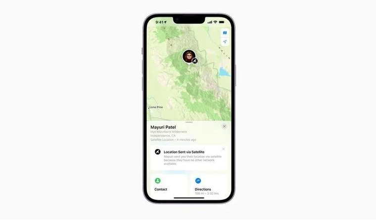 安庆苹果14维修分享iPhone14系列中 FindMy功能通过卫星分享位置方法教程 